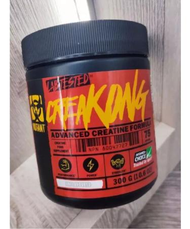 Mutant Creatin powder Creakong 300 grams Creatine - Buy Online on GoSupps.com