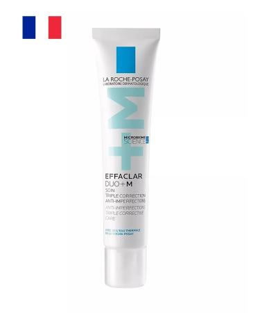 LA ROCHEPOSAY Effaclar Duo+M Triple Cornsing Cream for Facial 40ml