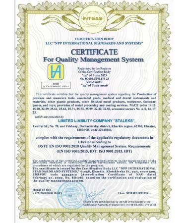 Staleks Manicure scissors Smart 22 1 mm - Buy Online on GoSupps.com