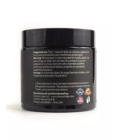 Element Labz Resveratrol for blood vessels (Resveratrol 98%) 300 mg 60 cap - Buy Online on GoSupps.com