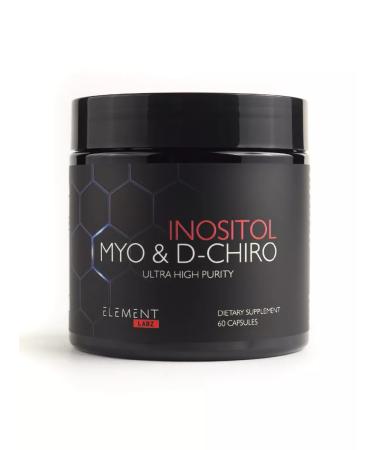 Element Labz Inositol (Myo & D-Chiro Inositol) 1050 mg 60 capsules