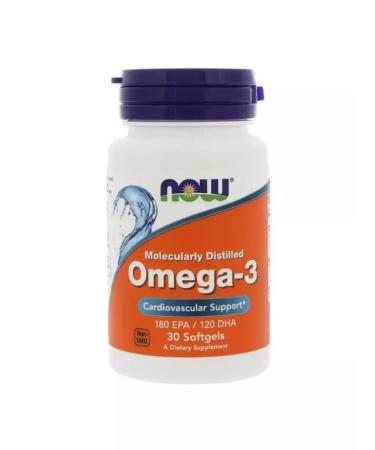 The key to health Omega-3 now capsules 1000 mg 30 pcs