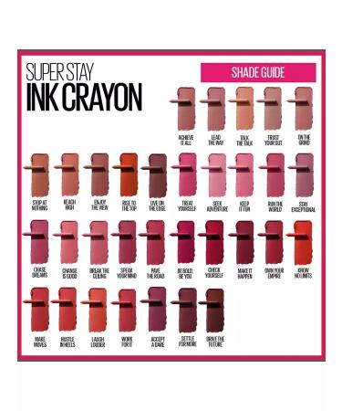 Maybelline New York Lipstick-lipstick Super Stay Ink Crayon 20 - Buy Online on GoSupps.com