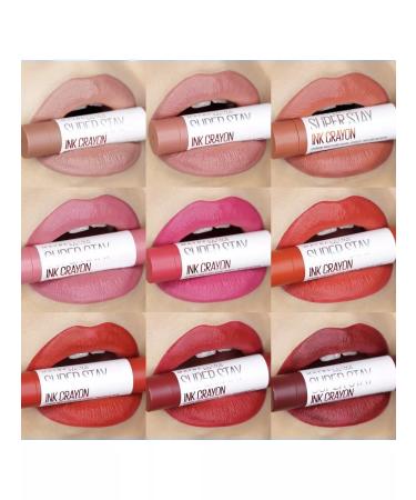 Maybelline New York Lipstick-lipstick Super Stay Ink Crayon 20 - Buy Online on GoSupps.com