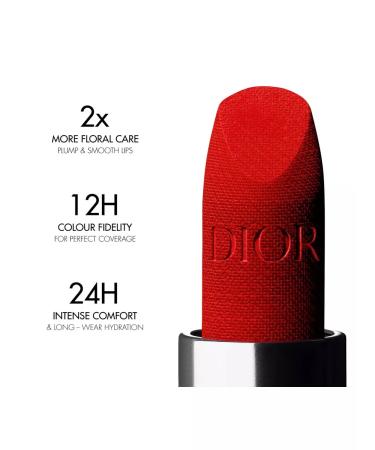 Dior Lipstick Rouge 999 Satin - Buy Online on GoSupps.com