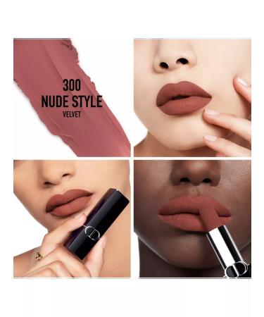 Dior Rouge 300 Nude Style Velvet lipstick - Buy Online on GoSupps.com