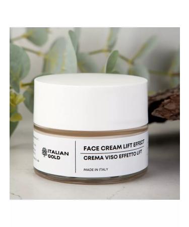 Italian Gold Moisturizer with lifting effect and hyaluronic acid - Buy Online on GoSupps.com