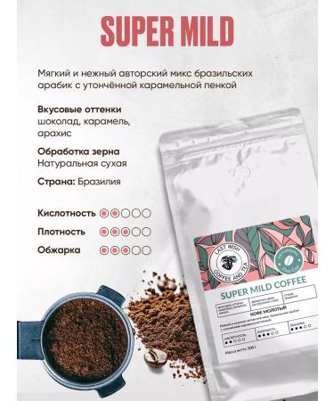 LAST WISH Ground fried coffee Super Mild Arabica 100% 500 g - Buy Online on GoSupps.com