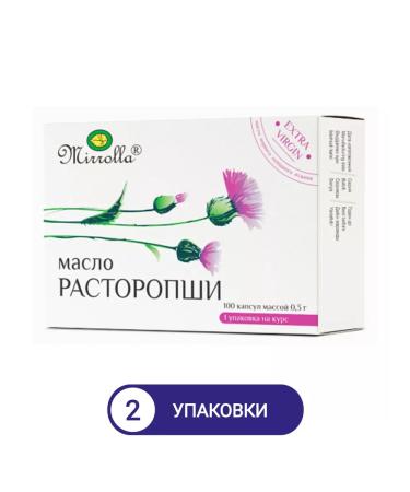 MIRROLLA Milk thistle oil 100 table 2