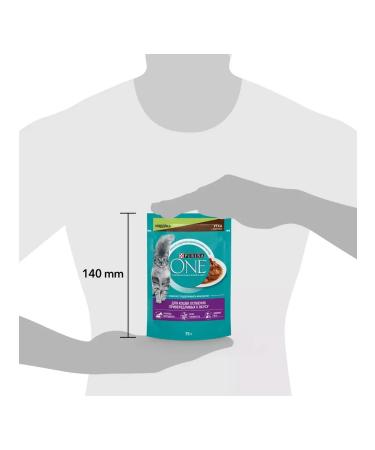 PURINA ONE For fastidious cats turkey and duck 75g x 26pcs - Buy Online on GoSupps.com