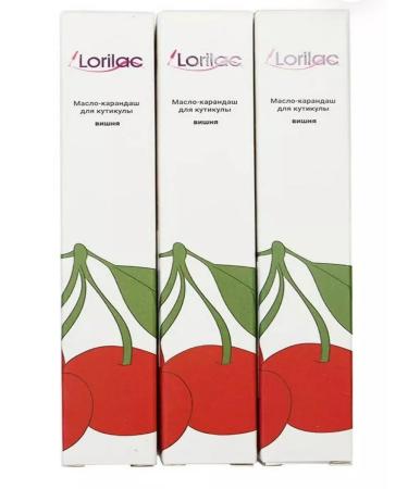 Lorilac Circular oil in a pencil of 3 pcs * 5 ml cherry - Buy Online on GoSupps.com