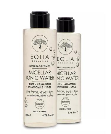 EOLIA Micellar water for removing makeup 2 pcs 200ml - Buy Online on GoSupps.com