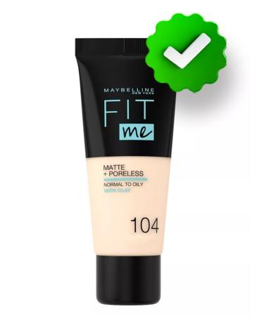 Maybelline New York Original Facial Face Cream Fit Me Matt tone 104