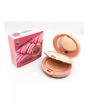 TLM Compact powder - Highlighter for the face + sponge