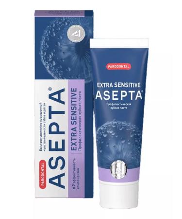 ASEPTA Toothpaste Extra Sensitive 75ML-1pc - Buy Online on GoSupps.com