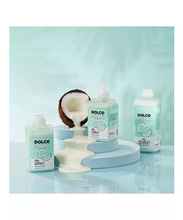 DOLCE MILK Set of cosmetics shampoo air conditioning gel for shower - Buy Online on GoSupps.com