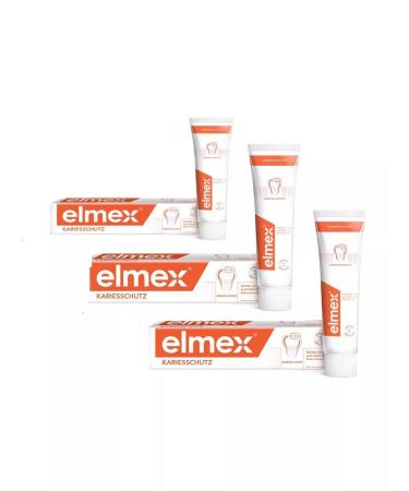 Colgate Elmex toothpaste protection against caries 75 ml-3pcs