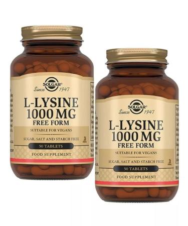 SOLGAR L-Lysine 2 pcs