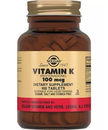SOLGAR Vitamin to phytomenadion