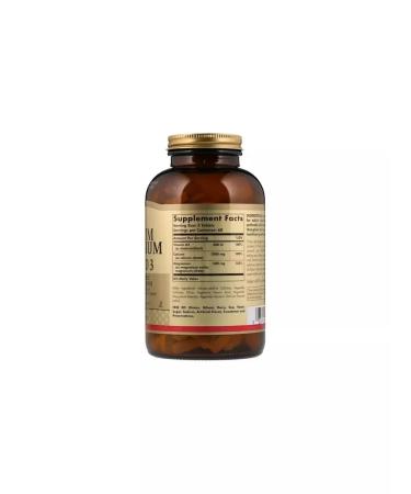 SOLGAR Calcium-mugniums with vitamin D3 - Buy Online on GoSupps.com