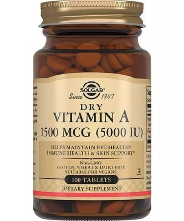 SOLGAR Dry Vitamin A