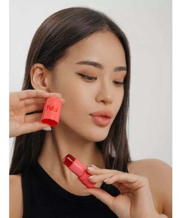 Yuki Cosmetics Jelly lip tint blush in a stick - Buy Online on GoSupps.com