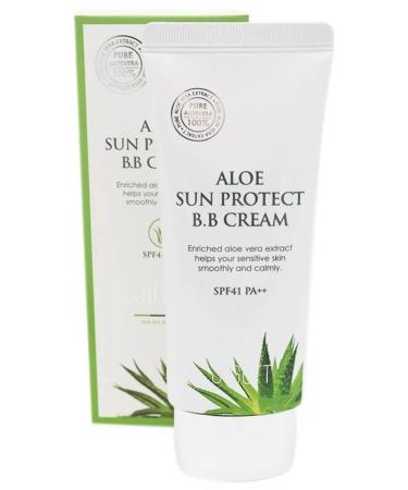 Jigott Facial cream with sun protection Aloe Sun Protect B.B Cream