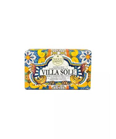Nesti Dante Soap Villa Sole PineApple Flowers from Etna Volcano 250g