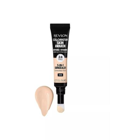 Revlon Facial corrector 5 in 1 with caffeine tone 005 (Fair) - Buy Online on GoSupps.com