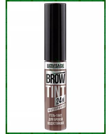 LUXVISAGE Brow Tint Waterproof eyebrow gel tint tone 103 Ash Brown