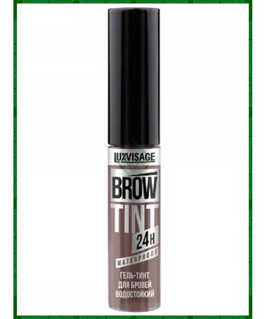 LUXVISAGE Brow Tint Waterproof eyebrow gel tint tone 104 Taupe Grey