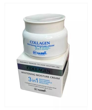 Skin care cosmetics Moisturizing face cream with collagen