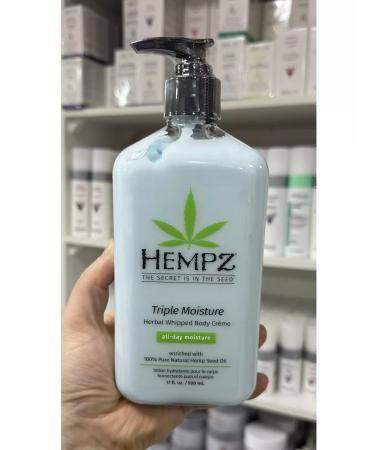 HEMPZ Trio moisture of 500 ml of body