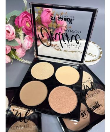 SABBI Palette for contouring highlighter - Buy Online on GoSupps.com