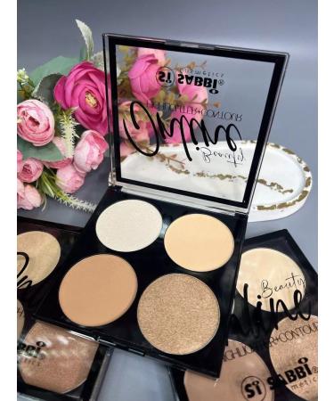 SABBI Palette for contouring highlighter - Buy Online on GoSupps.com