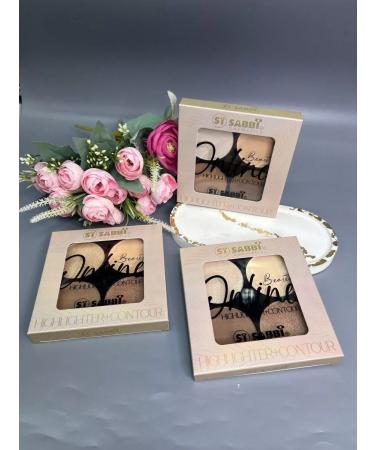 SABBI Palette for contouring highlighter - Buy Online on GoSupps.com