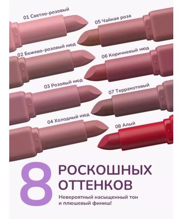 FUNKY MONKEY Lipstick Plushy lipstick tone 04 3.5 g - Buy Online on GoSupps.com