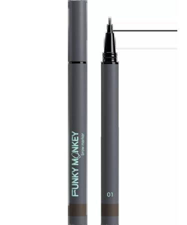 FUNKY MONKEY Eyebrow marker persistent Brow Marker tone 01 1g