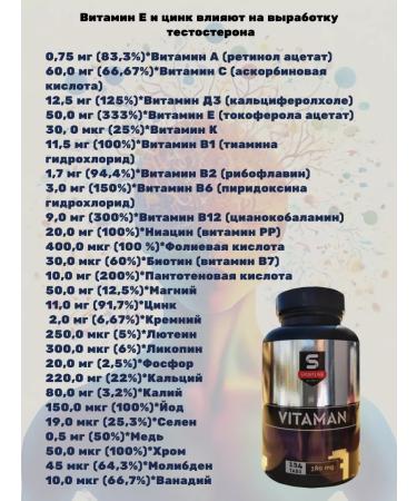 SportLine Nutrition Vitaman vitamin-mineral complex - Buy Online on GoSupps.com