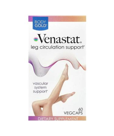 BodyGold Venastat to maintain veins of the legs 60 capsules