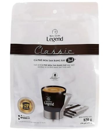 Soluble coffee Legend Classic 3 in 1 Trung NGUYEN 50 pack - Buy Online on GoSupps.com