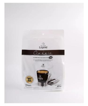 Soluble coffee Legend Classic 3 in 1 Trung NGUYEN 50 pack - Buy Online on GoSupps.com
