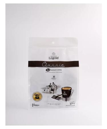 Soluble coffee Legend Classic 3 in 1 Trung NGUYEN 50 pack - Buy Online on GoSupps.com