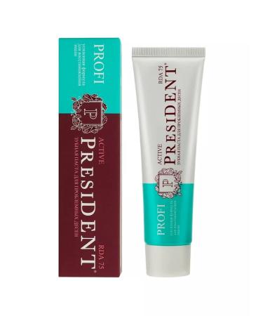 PRESIDENT Active 50ml-1 paste toothpaste - Buy Online on GoSupps.com