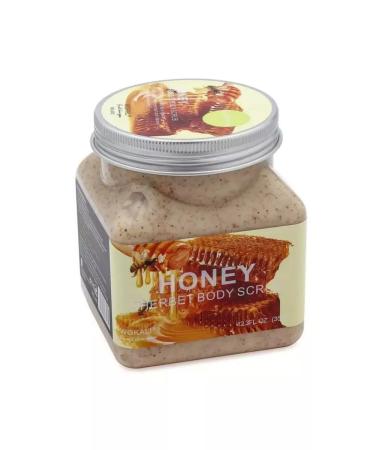 Body scrub peeling Body scrub with honey