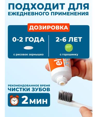 Elmex Baby tooth paste from 0 to 6 protection against caries 50 ml - Buy Online on GoSupps.com