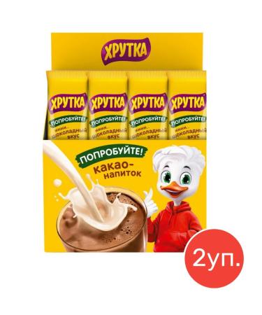 Khrutka Cocoa drink soluble in sticks 32pcs