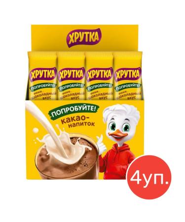 Khrutka Cocoa drink soluble in sticks 64 pcs