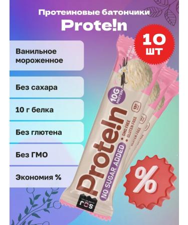 SOJ Protein Baton Protein without sugar 40 g 10 pcs
