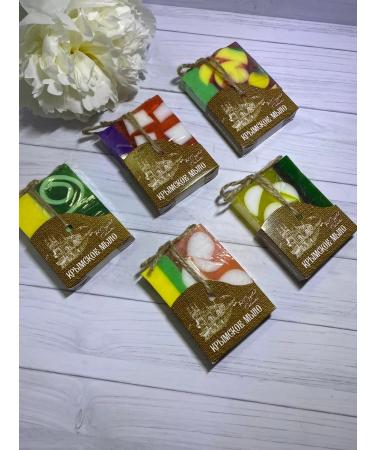 R Crystal soap IP Radayde Soap kiwi mango and figs Forest berries Persik Pineapple